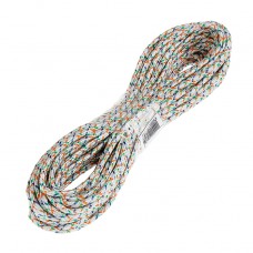 Веревка 5,0мм (20м) ПП плетёная цветная  (шнур бытовой хоз.) 73020